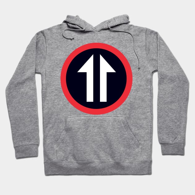 Mod Split Arrow Hoodie by Skatee